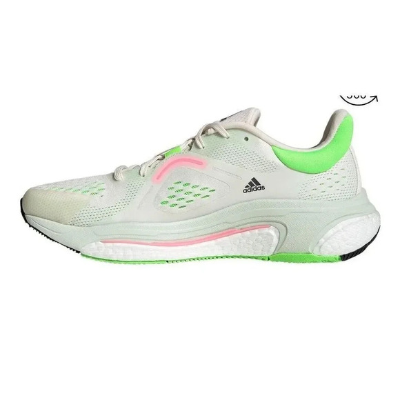 Rare!Adidas Solar Control M Running Shoes - GV8265 Green/Pink Trim SIZE 8.5 Men - Picture 4 of 16
